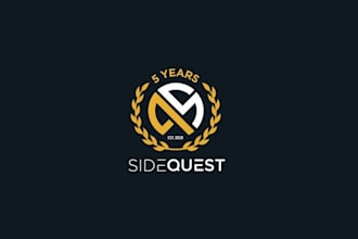 design five year anniversary existing company logo