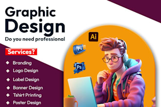 design a professional logo and setup shopify store