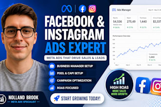 create meta bussiness account setup meta ads for traffic, sales and app install