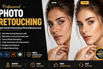 do professional photo retouching