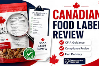 review your canadian food labels for compliance
