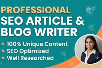write seo blogs and articles
