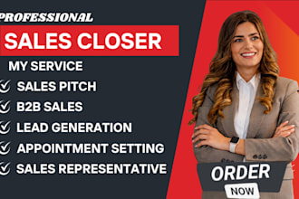 sales closer sales rep b2b sales appointment setting high ticket sales closer