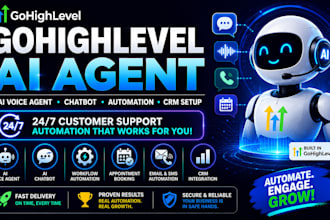 do gohighlevel ai voice agent highlevel chatbot CRM automation ghl ai workflow
