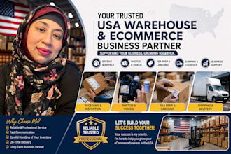 be your trusted USA warehouse and ecommerce business partner