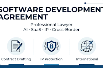 draft an ai startup agreement for founders and developers