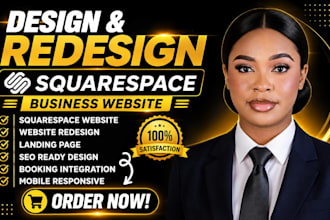 build squarespace business website design no coding website squarespace
