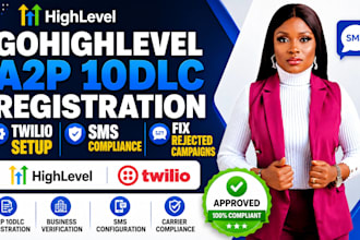 do gohighlevel a2p registration, twilio a2p10dlc, and sms compliance