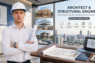 be your architect and structural engineer for georgia, alabama, and florida USA