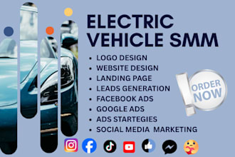 electric car vehicle website auto insurance solar battery ev chargers SMM leads