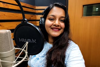 be your female vocalist singer for pop, hip pop, rock and music production