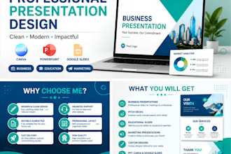design professional canva presentations