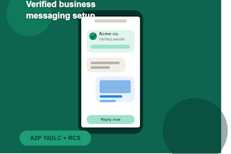 set up your a2p 10dlc and rcs business messaging for verified branded texts