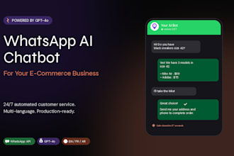 build a smart whatsapp ai chatbot with gpt for your business