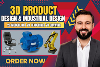 create photorealistic 3d product design, modeling and rendering for e commerce