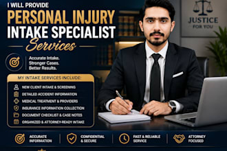 be your personal injury legal intake assistant