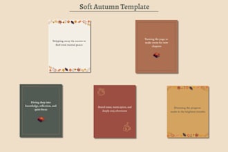 provide minimalist pinterest pins and instagram templates