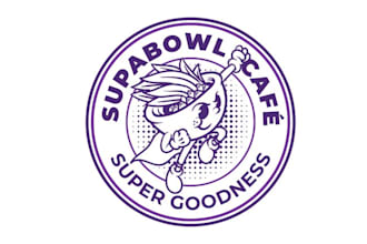 design super bowl cafe coffee business logo