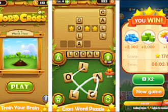 develop online puzzle word game sudoku logic 3d mobile game board game in unity