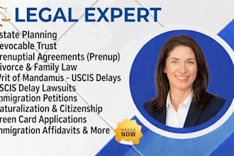 draft uncontested divorce, prenup, child custody and guardianship document