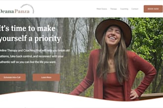 design squarespace urgent care website wix walk in medical clinic fertility site
