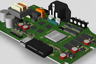 review pcb, redesign schematics, fix pcb layout, hardware design and firmware