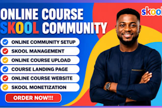 setup skool community course upload skool credit repair membership gohighlevel