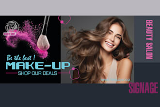 design eye catching billboard roadside signage and outdoor banner