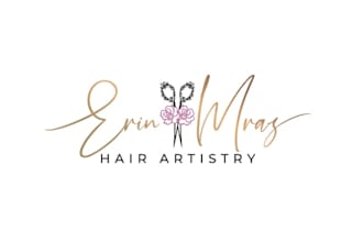design wordmark hairstylist seeking earthy logo