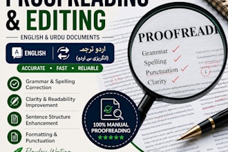 do english to urdu translation and SEO writing
