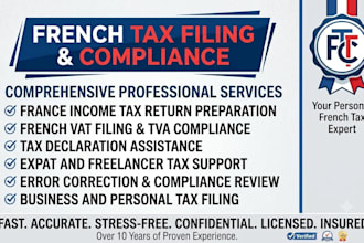 prepare france tax return french vat filing and tax declaration