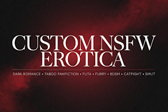 write detailed nsfw erotica fanfiction dark romance smut bdsm taboo futa stories