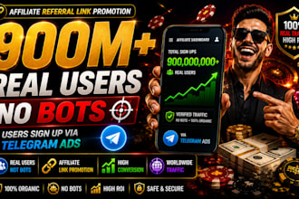 do affiliate referral link promotion gain no bot signup user affiliate marketing