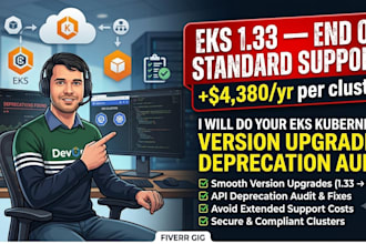 do your eks kubernetes version upgrade and deprecation audit