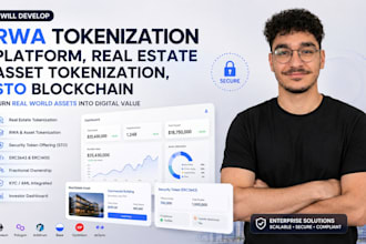 develop rwa tokenization platform, real estate asset tokenization sto blockchain