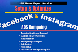 be your expert facebook and instagram ads campaign manager