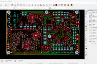 review pcb, reverse engineer circuits, schematic and pcb layout in kicad altium