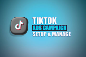 create tiktok ads account and manage tiktok ads campaings