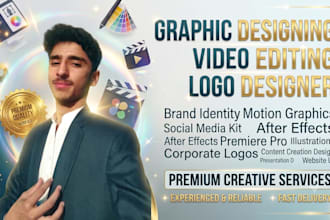 do logo design and brand identity for company and business