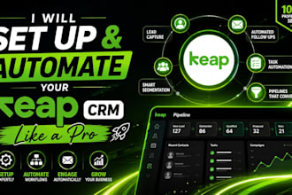 set up and automate your keap CRM like a pro