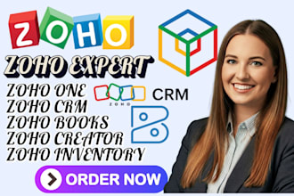 setup manage zoho one zoho book zoho campaigns zoho automatiom zoho crm workflow