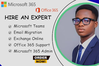setup microsoft 365 office 365 exchange online teams and email migration