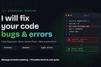 do bug fixing of any programming language