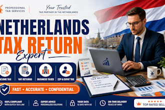 prepare and file accurate netherlands tax returns for individuals and businesses