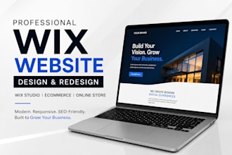 build wix website wix website redesign wix website design wix studio ecommerce