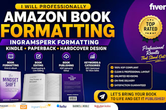 amazon book formatting ingramsperk formatting kindle paperback hardcover design