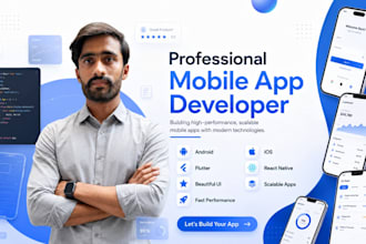 flutter app development, react and native expert
