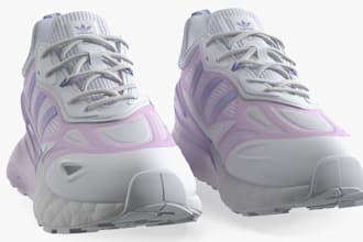 design custom footwear, shoe concepts and realistic 3d shoe models
