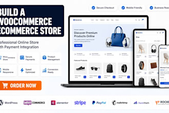build a woocommerce ecommerce store with payment integration