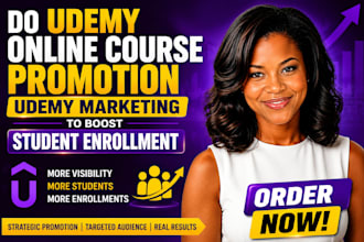 do udemy online course promotion udemy marketing to boost student enrollment